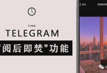Telegram阅后即焚聊天功能详解,保护隐私必备-Telegram中文之家官网_TG飞机教程资讯网